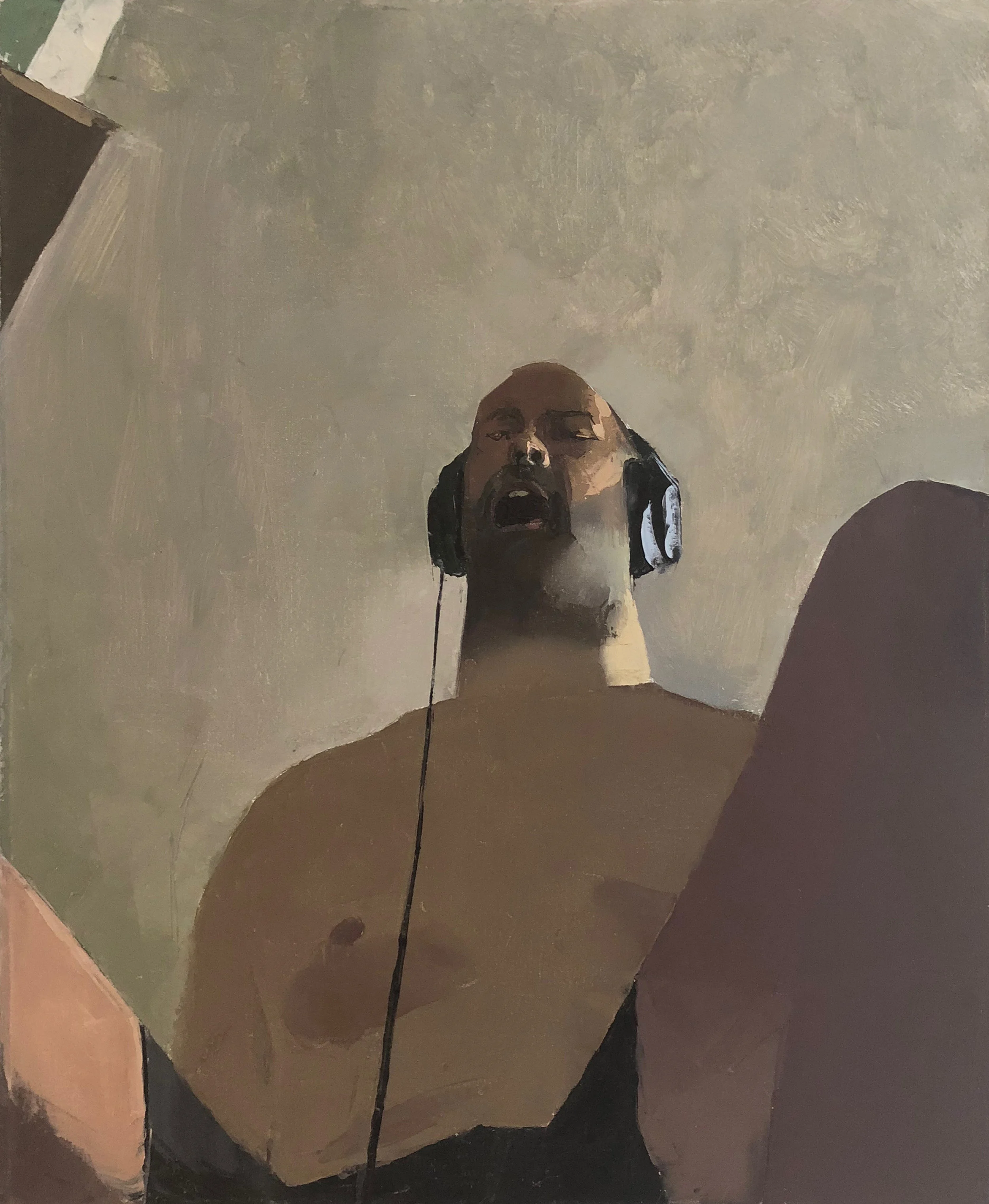 "Get Out of My Dreams...."    18x22"   2012