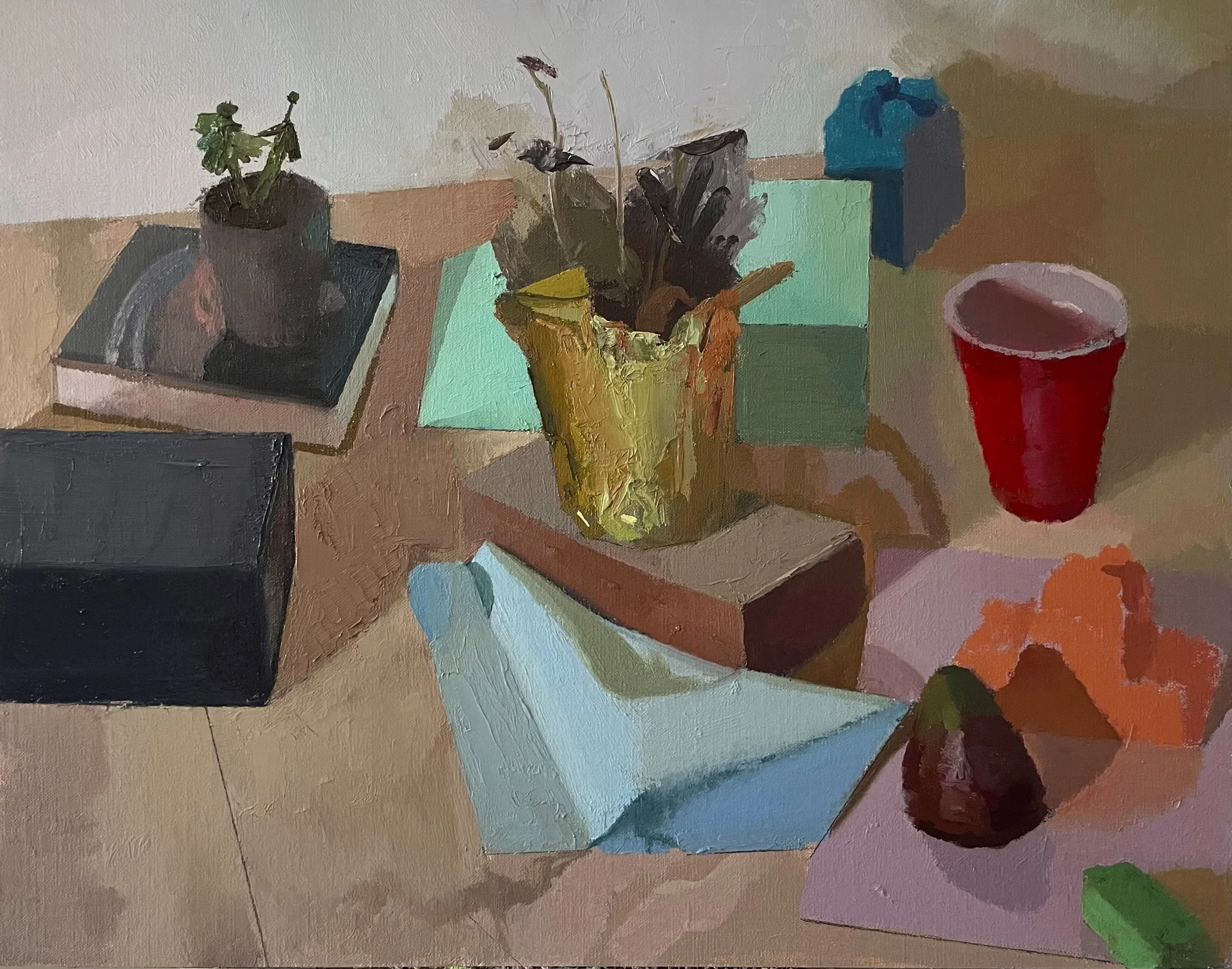 Dead Plants and Fake Fruit  16x20"  2023