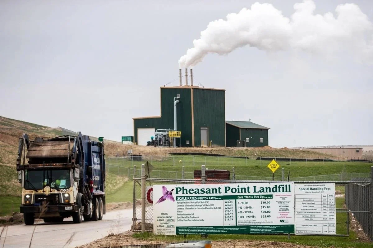 Omaha’s Landfill Captures Methane. So Why Compost Your Food?