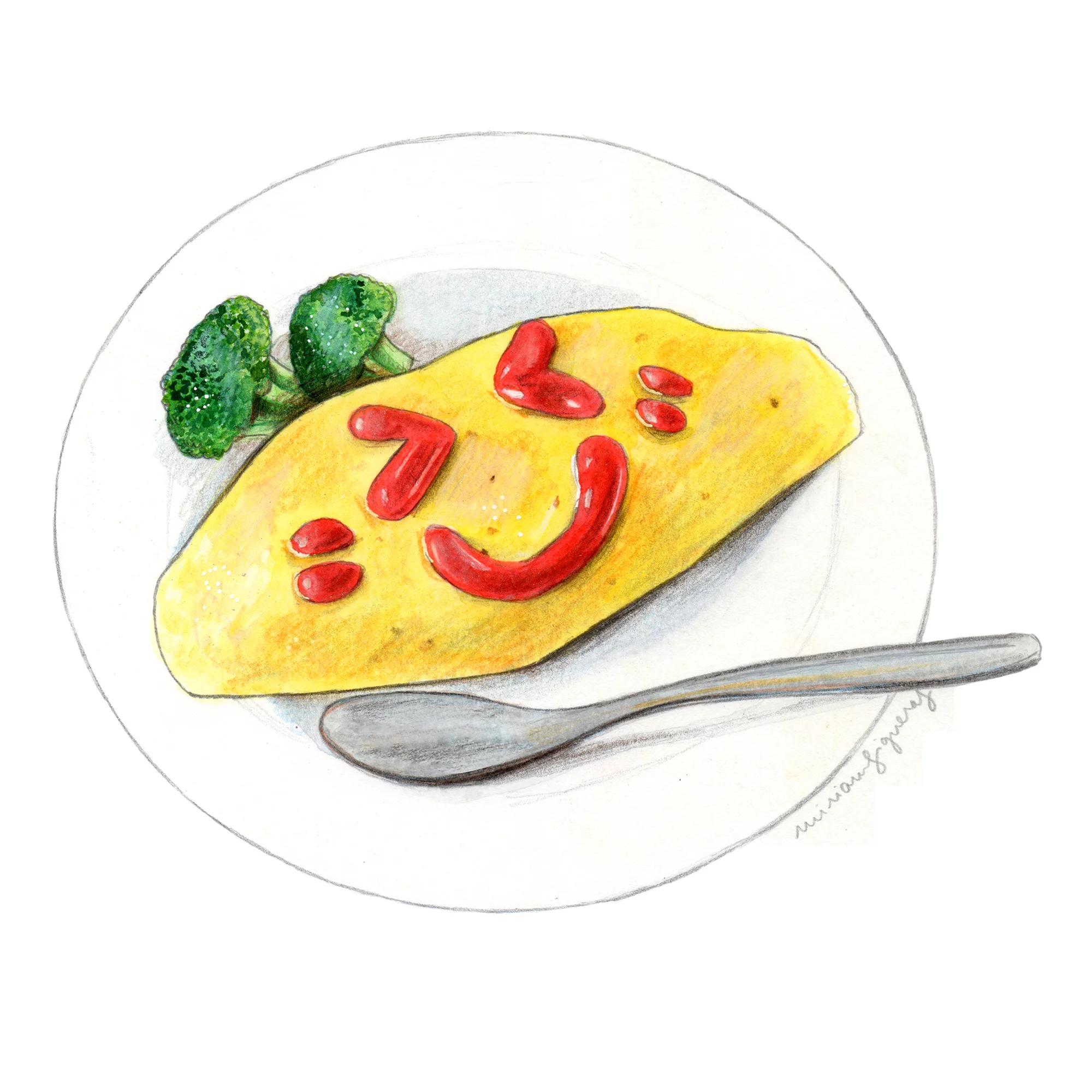 Omurice .