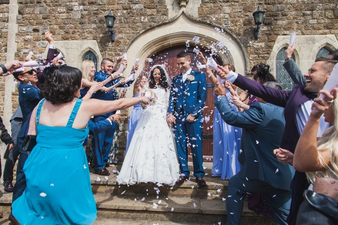 sacred heart catholic church, caterham, wedding photographer