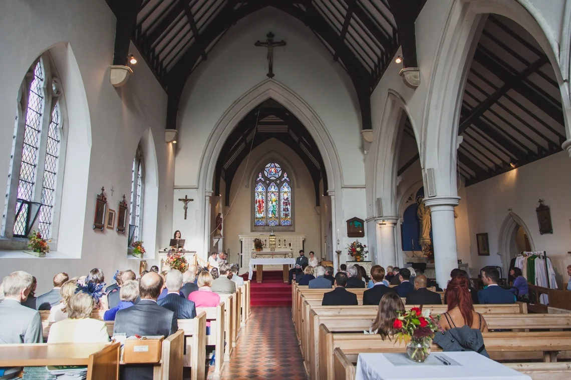 st richards church slindon wedding, sussex wedding photography, autumn wedding, long furlong barn