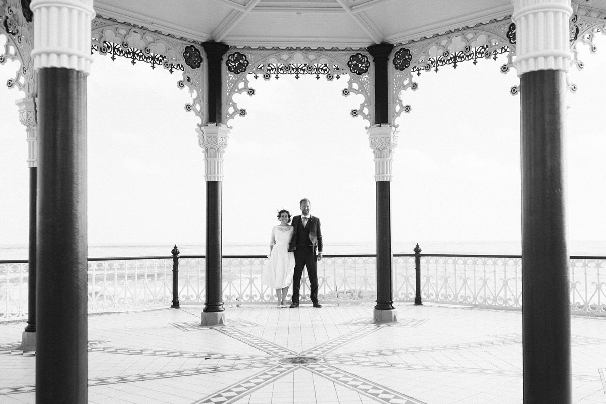 brighton bandstand wedding photography