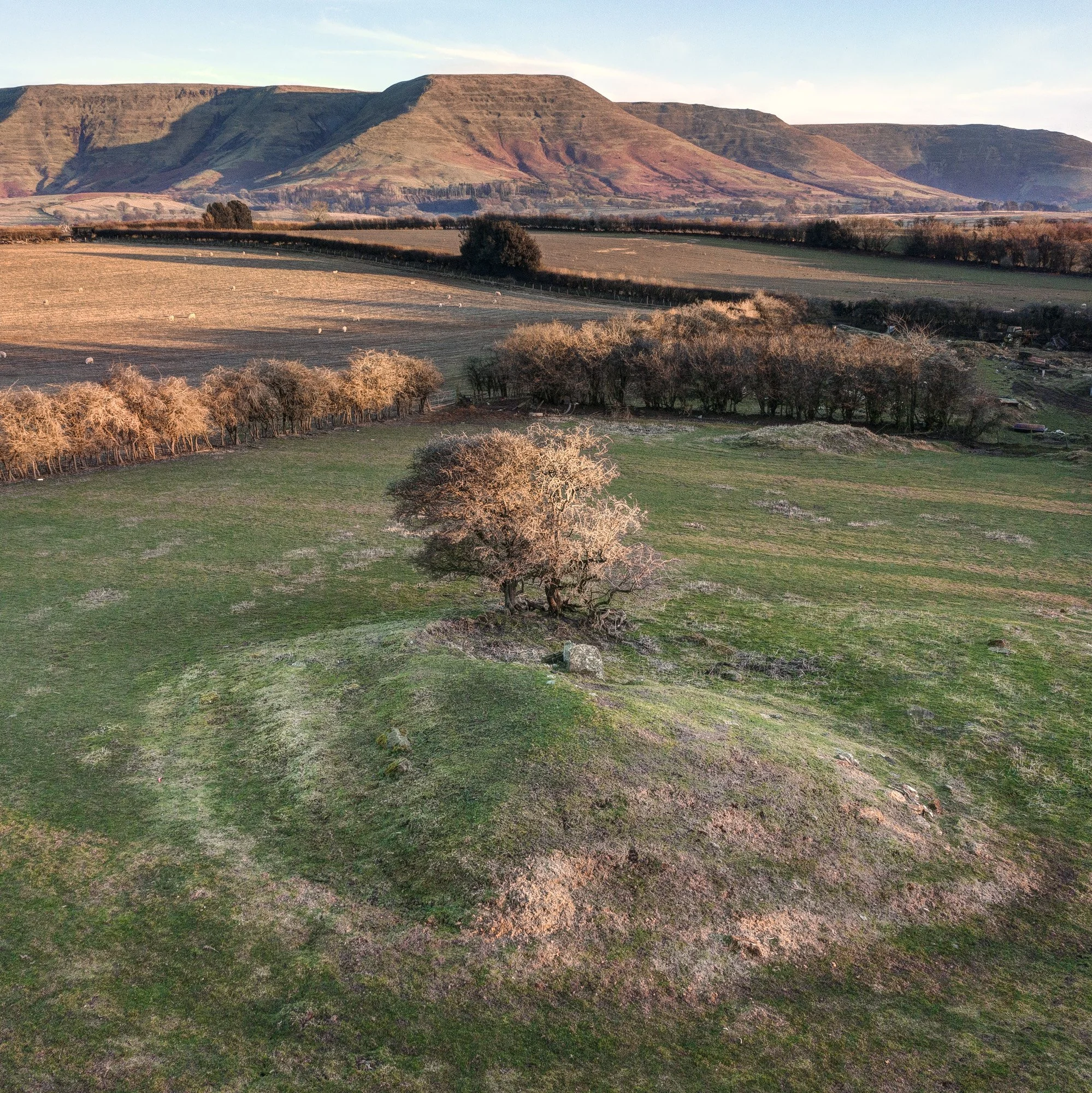 Ffostyll Long Barrow, Powys