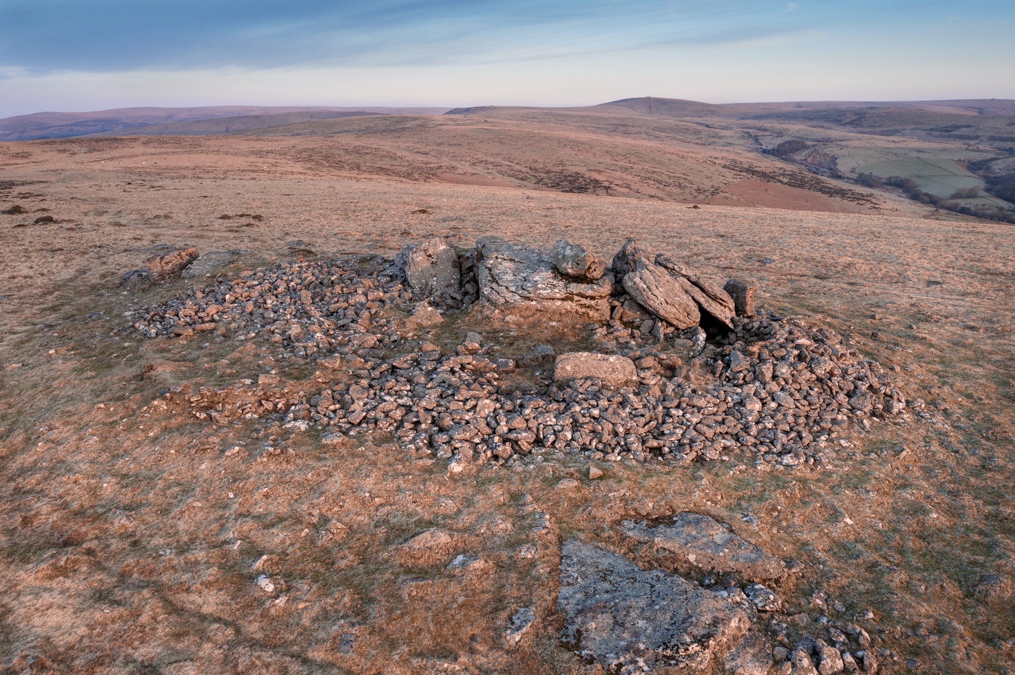 Ugborough Beacon Tor Enclosure, Dartmoor