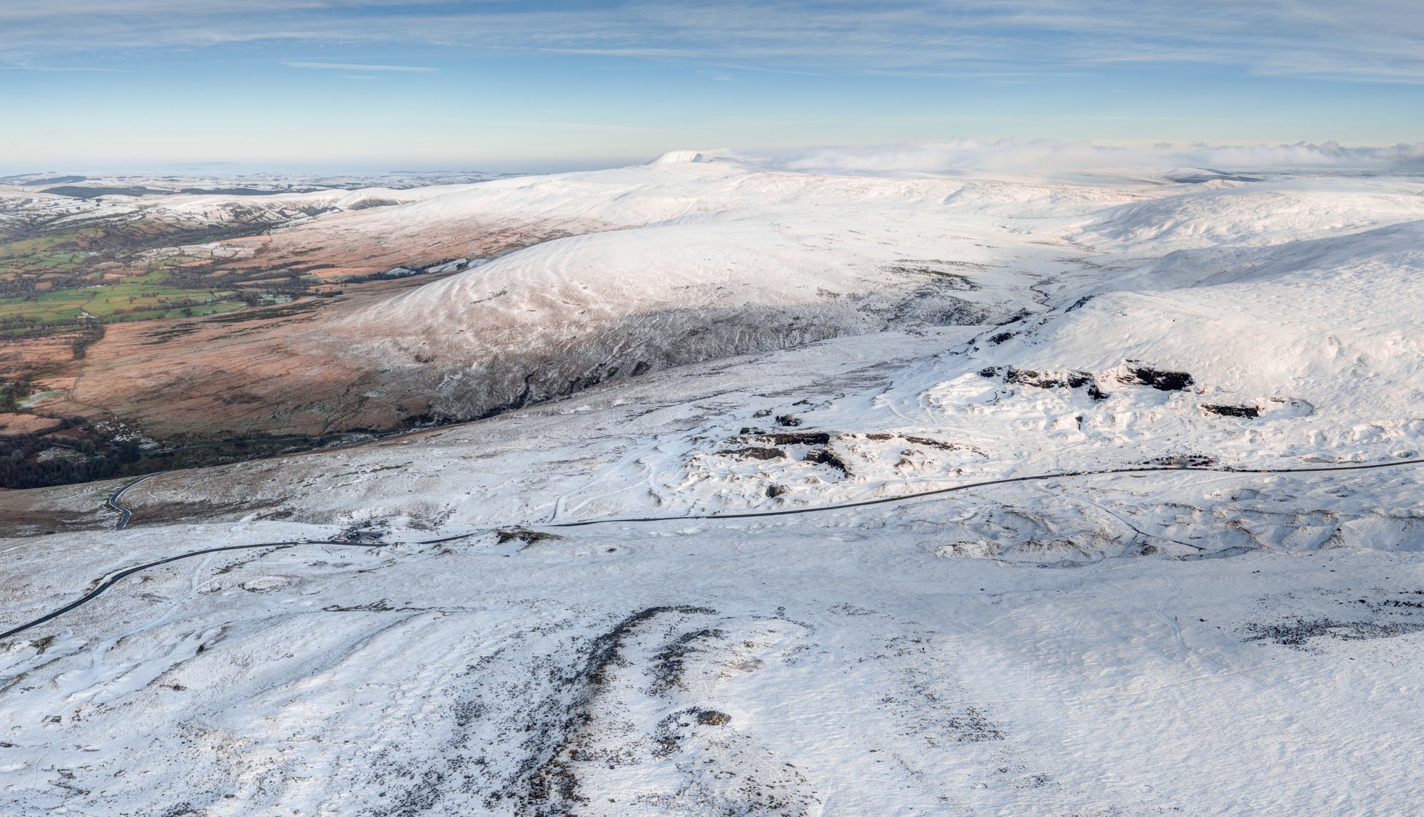 Quarry Car Park, Mynydd Ddu, Brynamman's own Val d'Isere