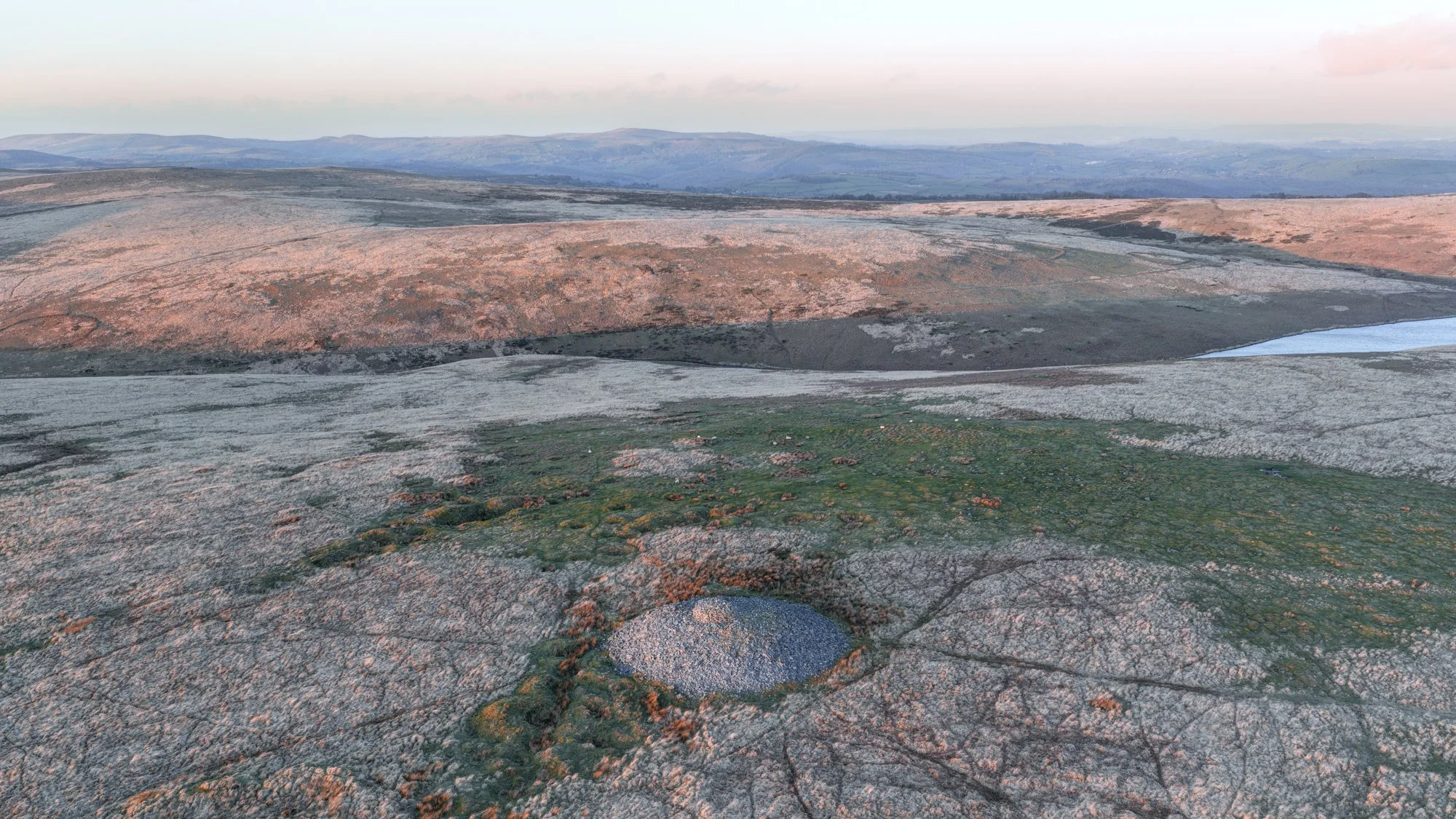  Eastern White Barrow, above Shipley Bridge 