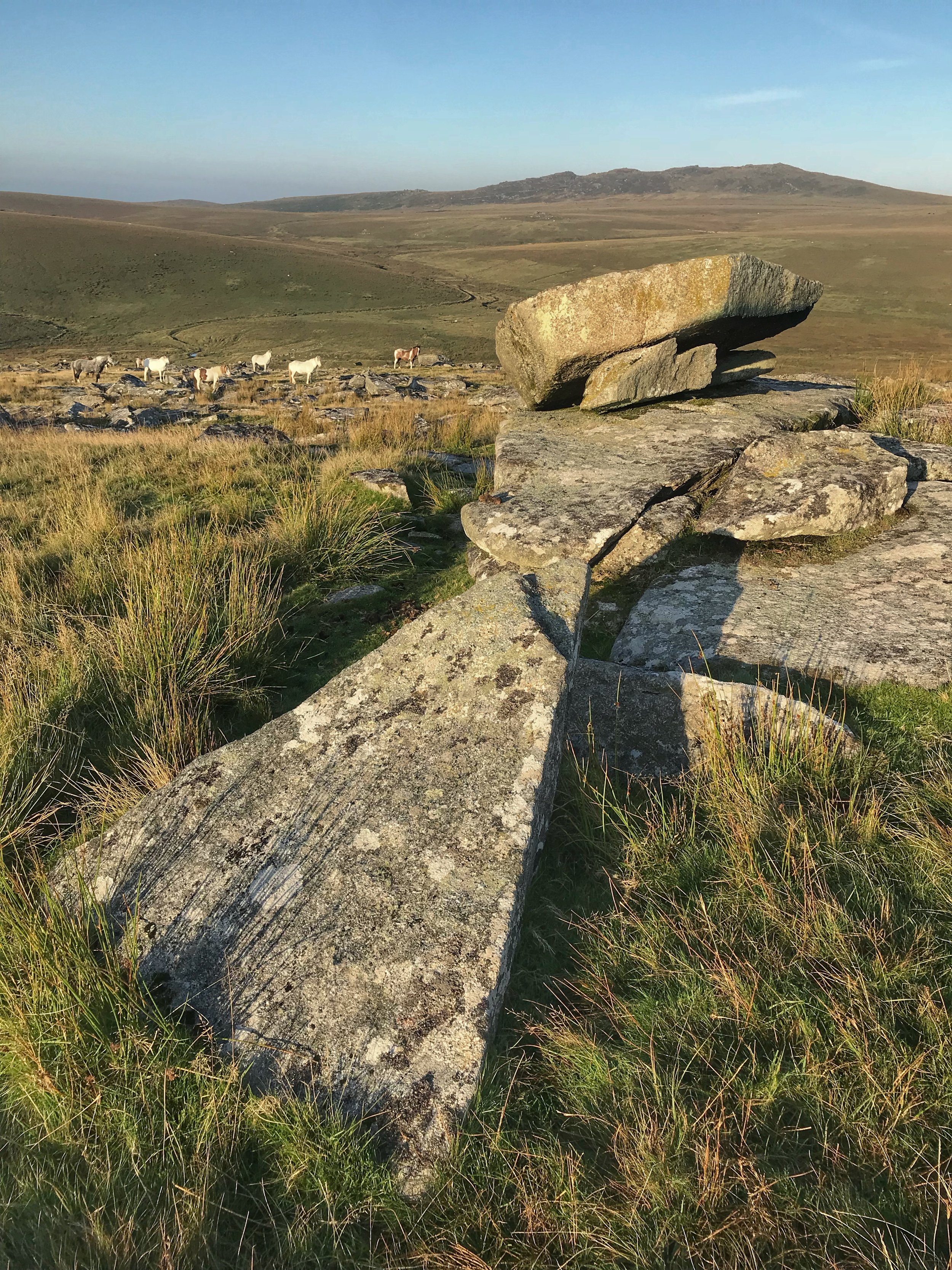 Propped Stone, Leskernick Hill
