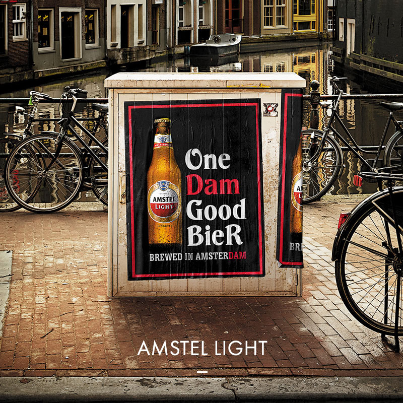 Amstel Light - One Dam Good Beer