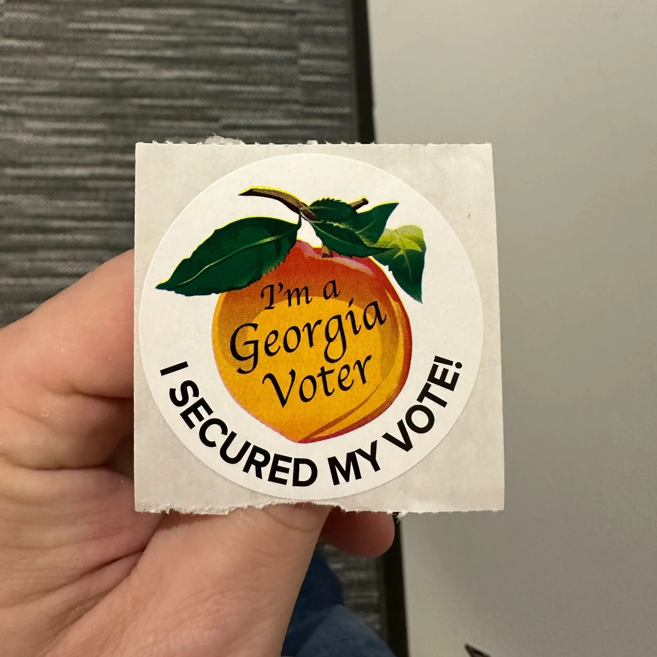 Vinny confirming his vote.