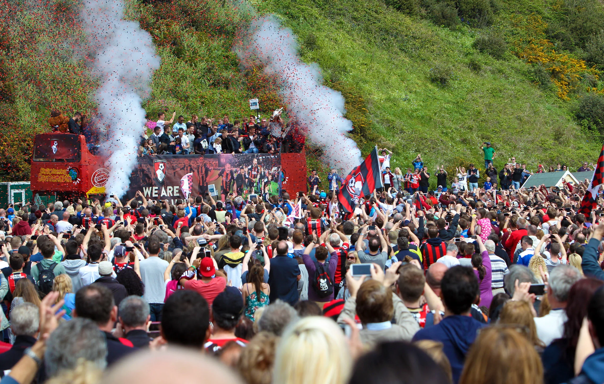 AFC Bournemouth Bus Parade