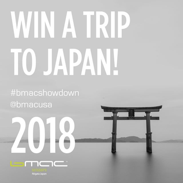 💚WIN a Trip to Japan - Bmac Showdown 2018💚

#bmacshowdown is BACK . The ULTIMATE contest to cut your way to Japan!

Get your Bmac scissors ready! With such an incredible prize this is not your ordinary contest!

Steps to enter:
-You must post a vid