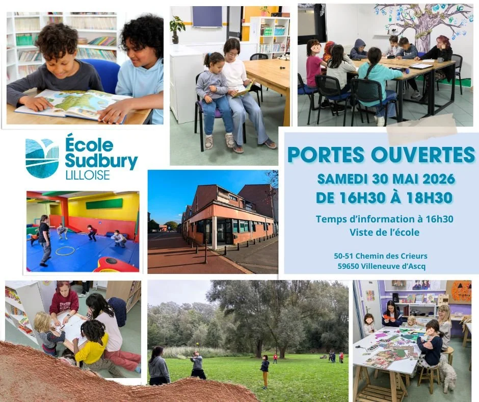 Portes ouvertes de l’École Sudbury Lilloise