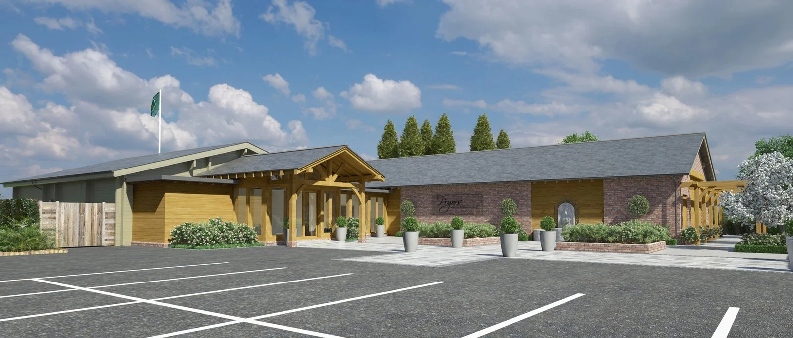 The newly created event space