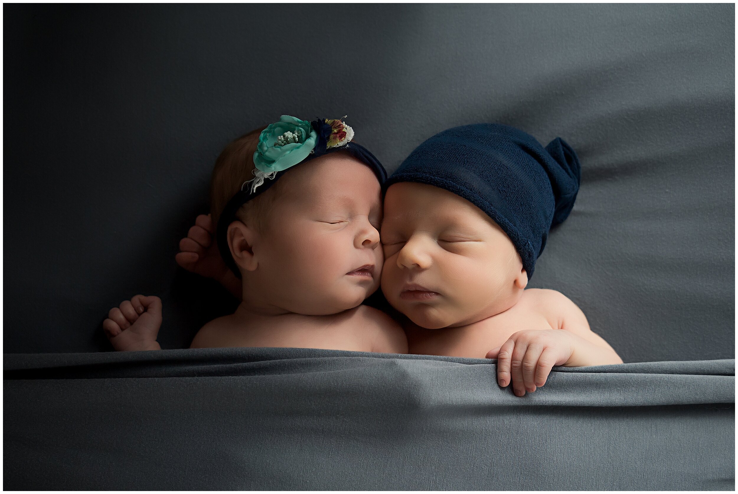 CORBIN &amp; EMERY {Fargo Newborn Photography}