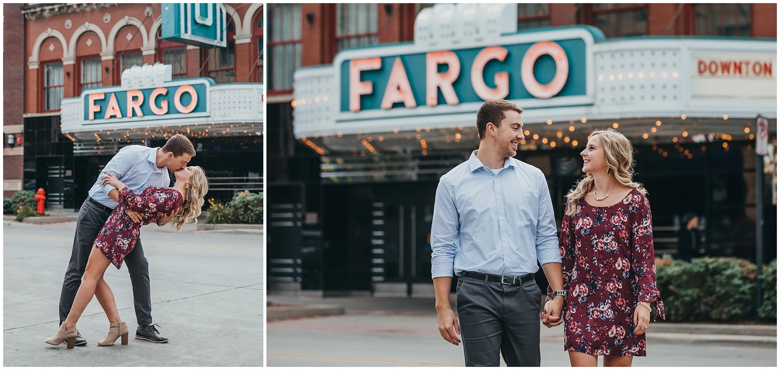 Jocelyn + Josh {Fargo Engagement Photography}