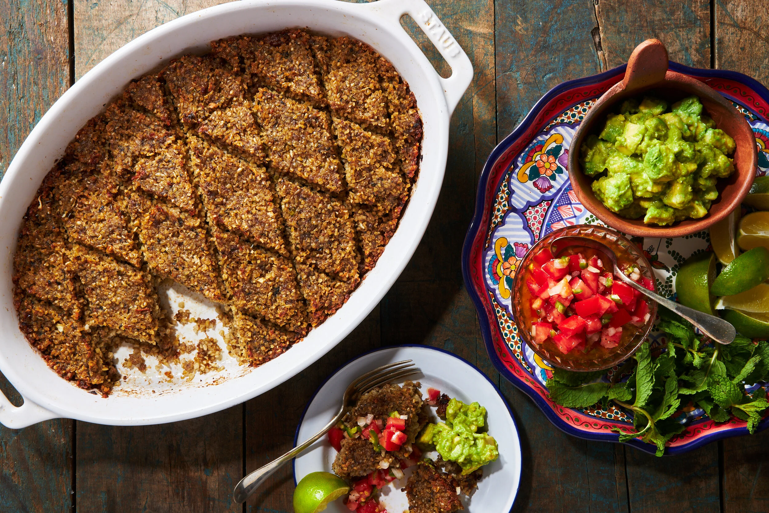 In This Family, Syrian Kibbeh Is Served with Mexican Salsa