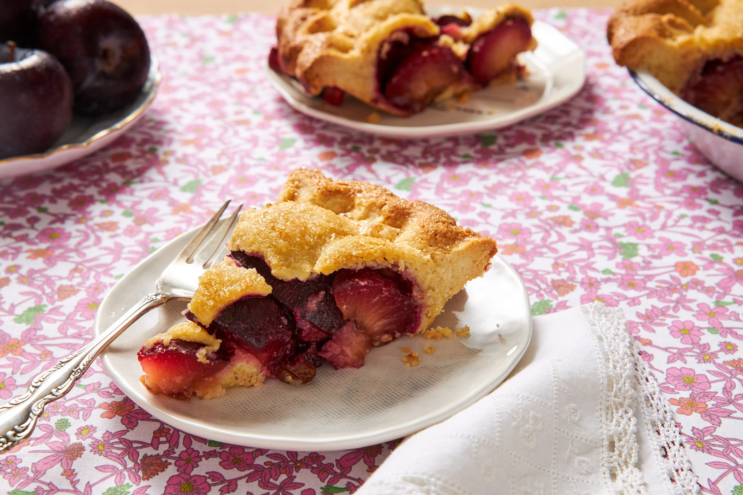 A Summertime Polish Plum Cake Connects Four Generations