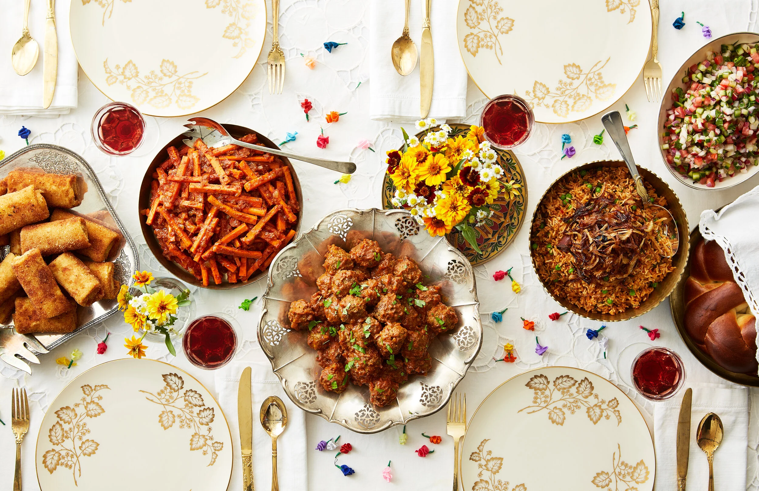 This Family’s Rosh Hashanah Table in London Links Them to India and Baghdad