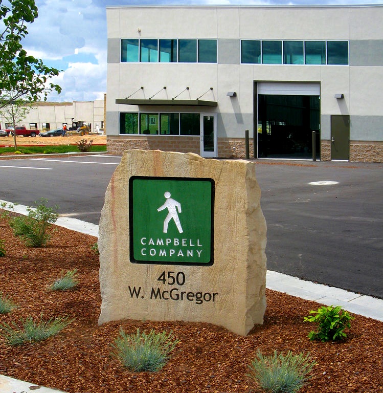 Business Entrance Sign