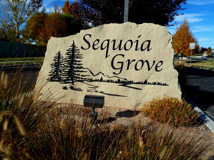 Subdivision Entrance Sign
