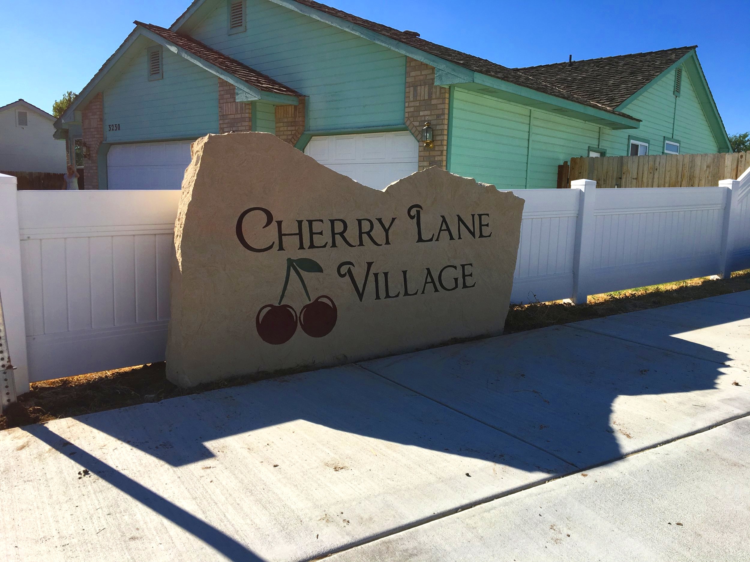 Subdivision Entrance Sign