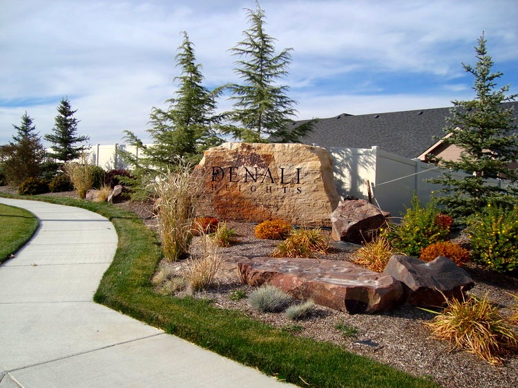 Subdivision Entrance Sign