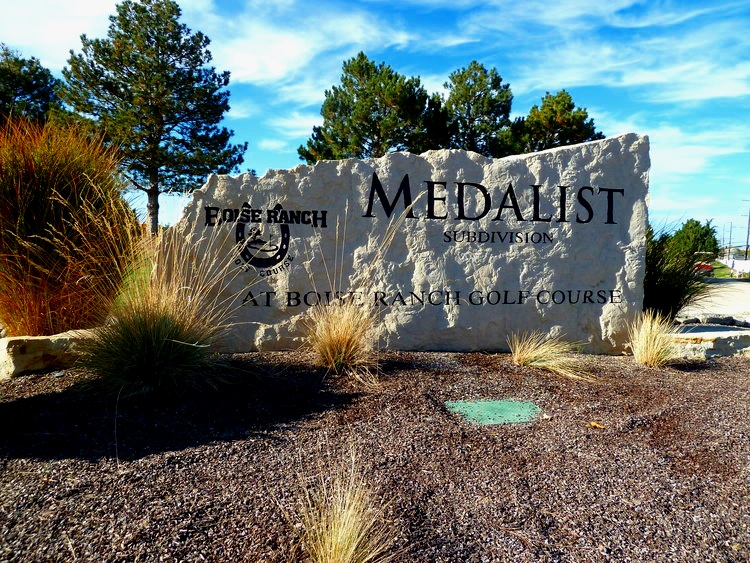 Subdivision Entrance Sign