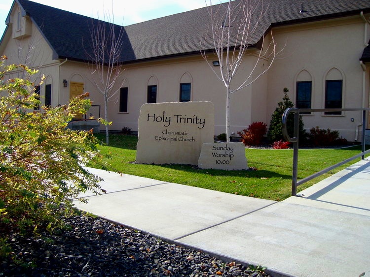 Church Entrance Sign