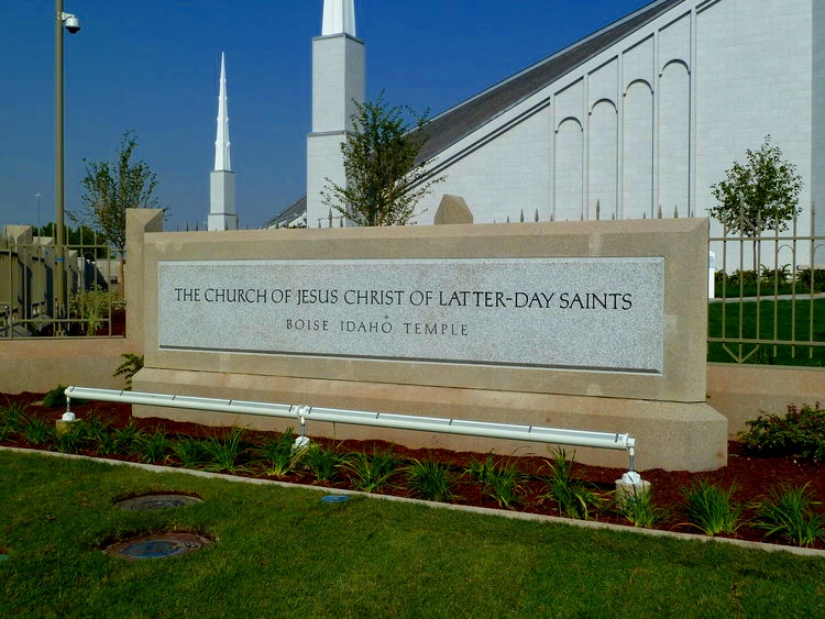 Church Entrance Sign