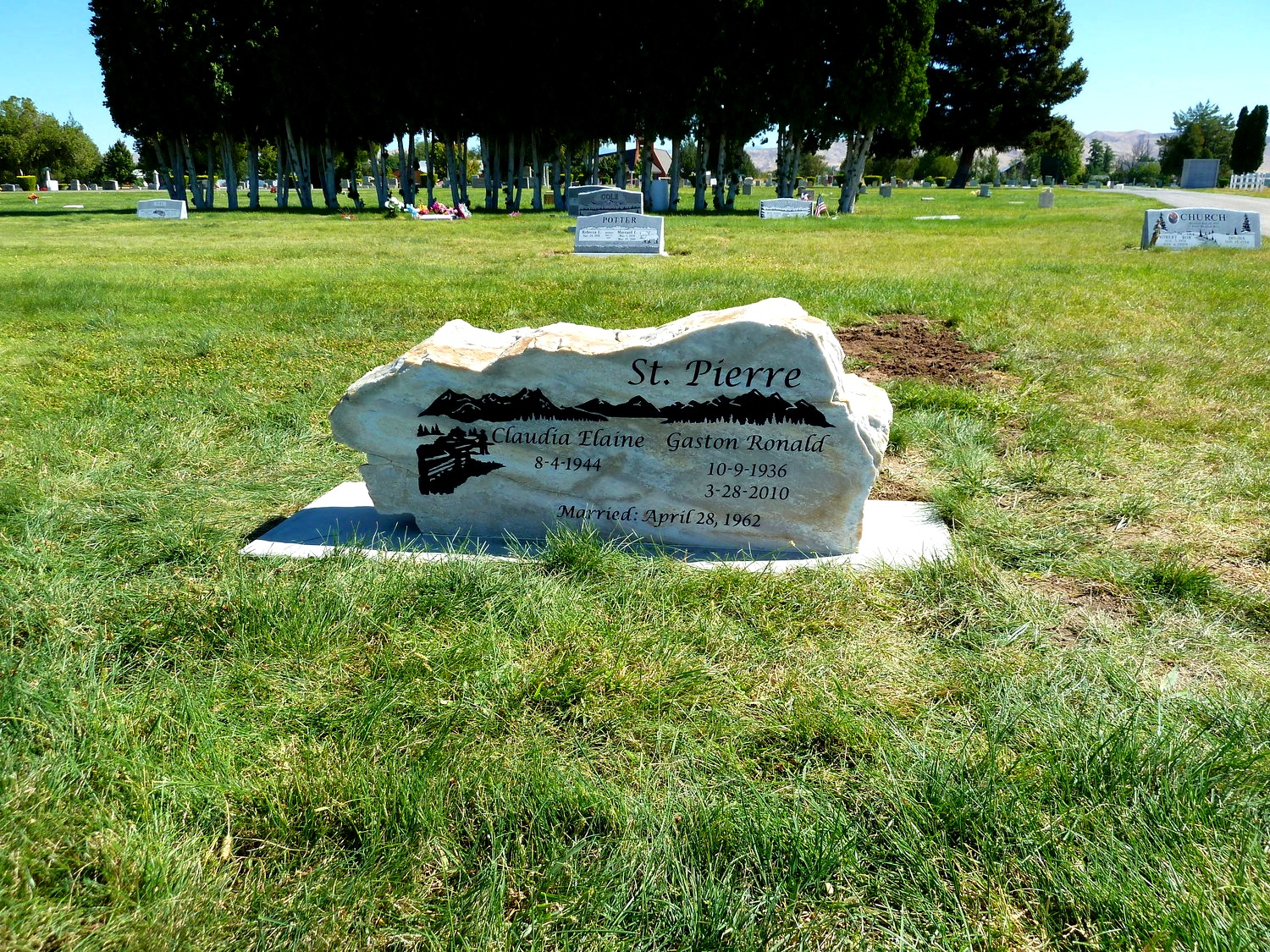 Headstone