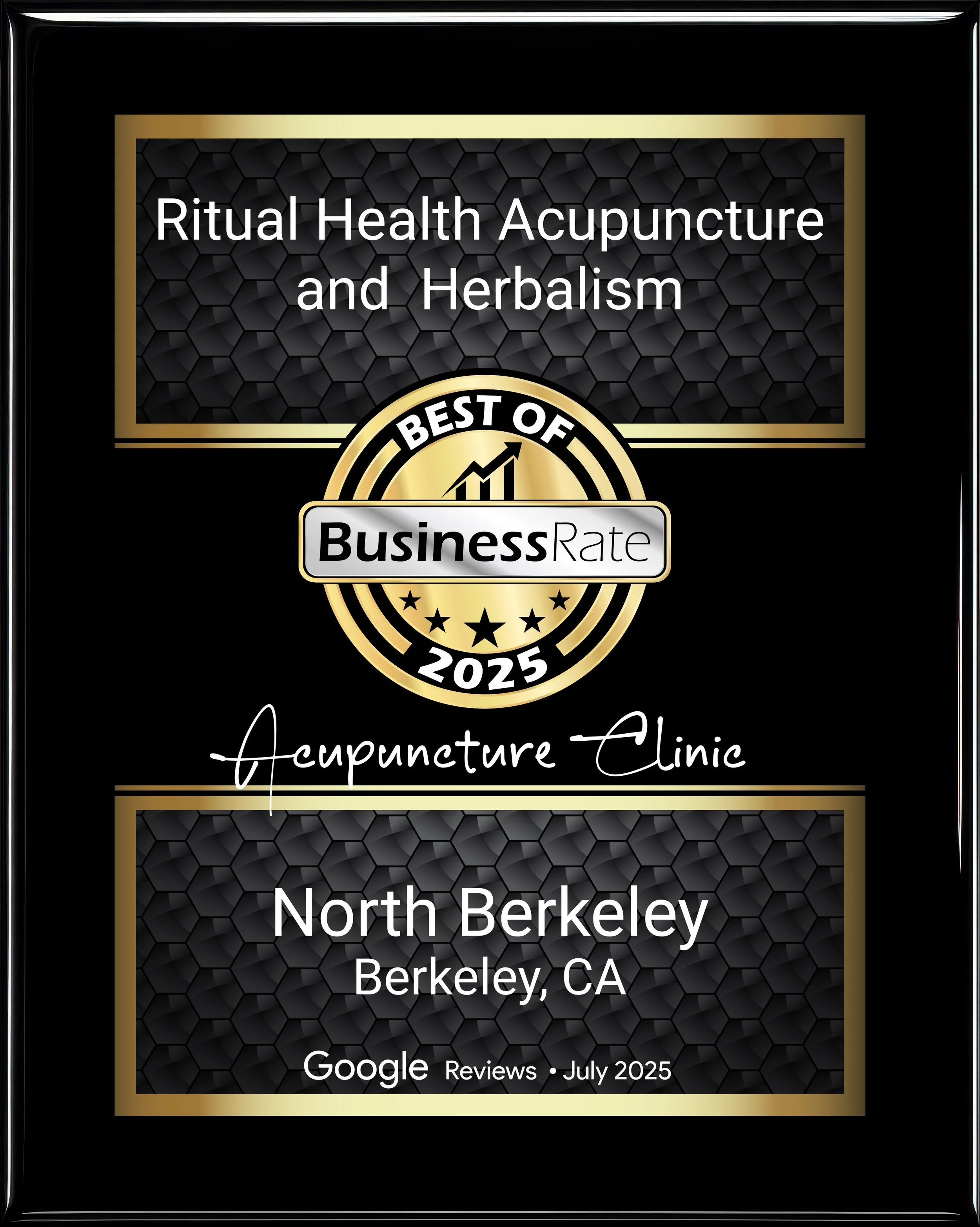 Google Reviews Award