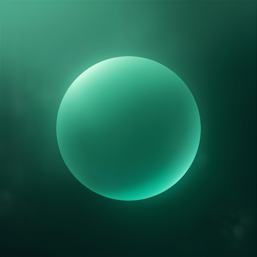 A jade-colored sphere for Ritual Health Acupuncture Berkeley CA in SF East Bay area