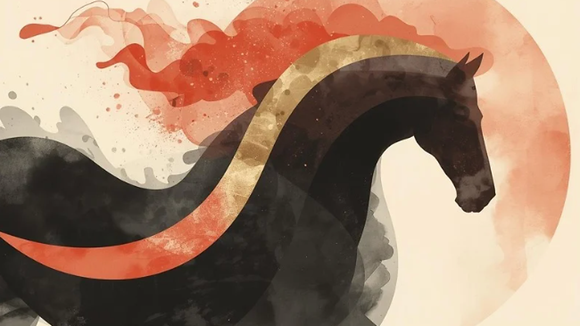 dragon-horse orange and umbers colors for ritual health acupuncture in berkeley and el cerrito lunar new year post about yang fire horse