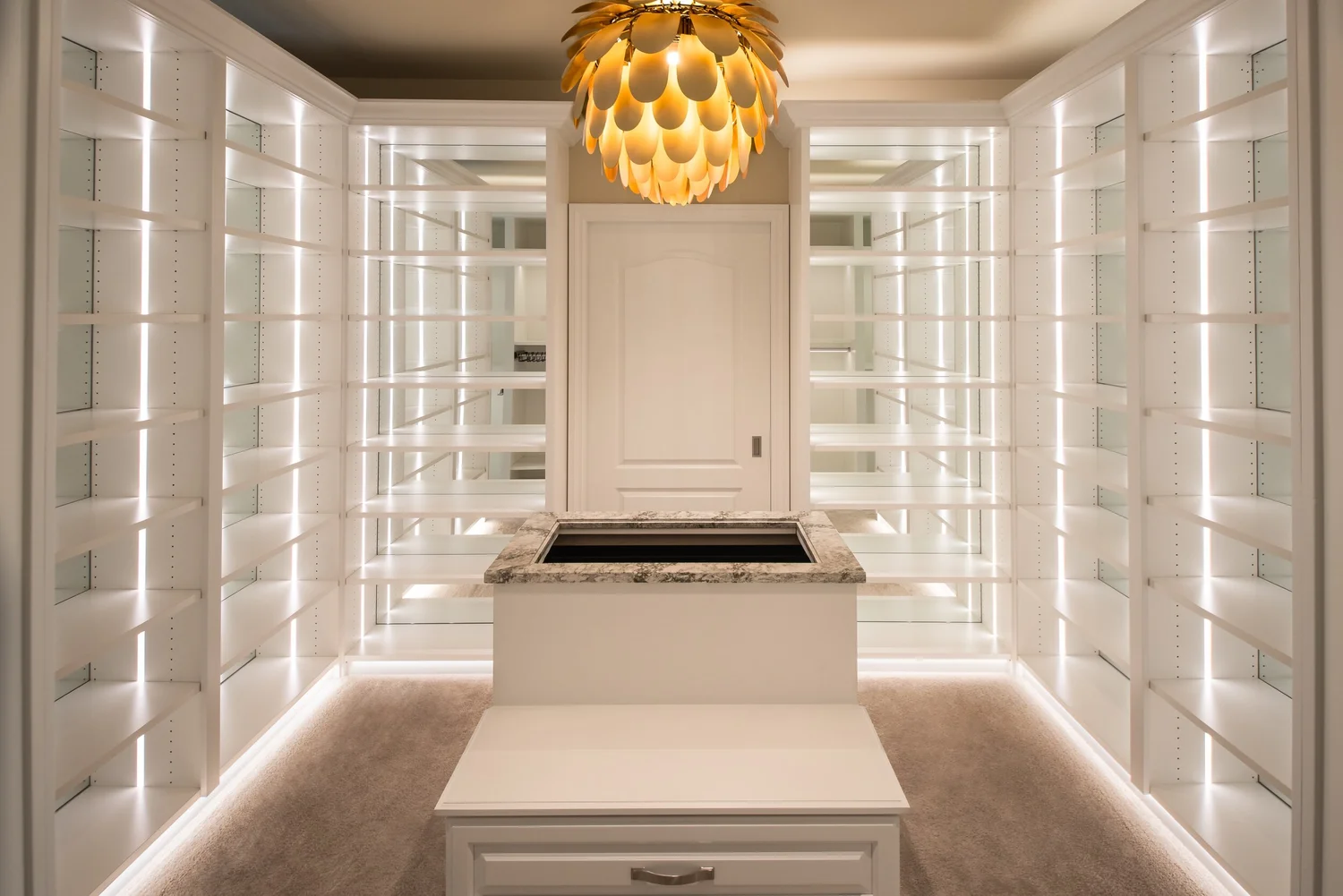 Aaa Kartak Glass Closet Designer Closet Organizers Custom Closets Walk In Closets Garage Storage Home Office