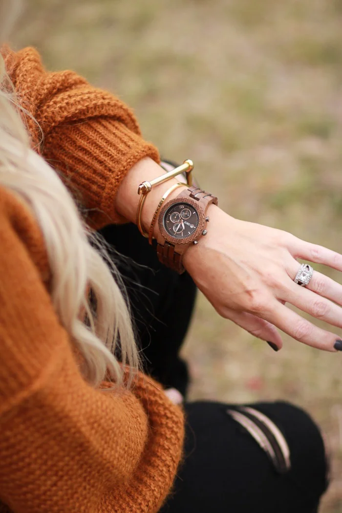 Live Love Blank JORD Wood Watches Mens Womens