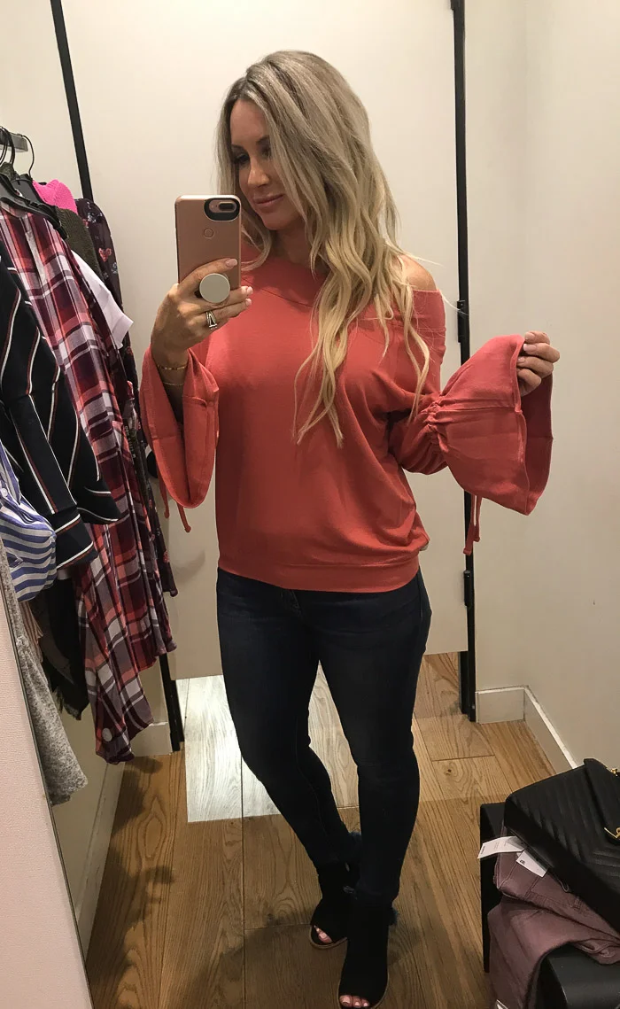 Live Love Blank Try On session Series With Express Clothing Fall Styles