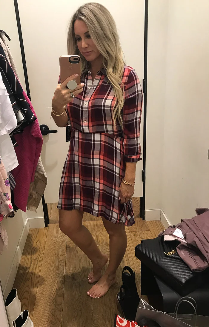 Live Love Blank Try On session Series With Express Clothing Fall Styles