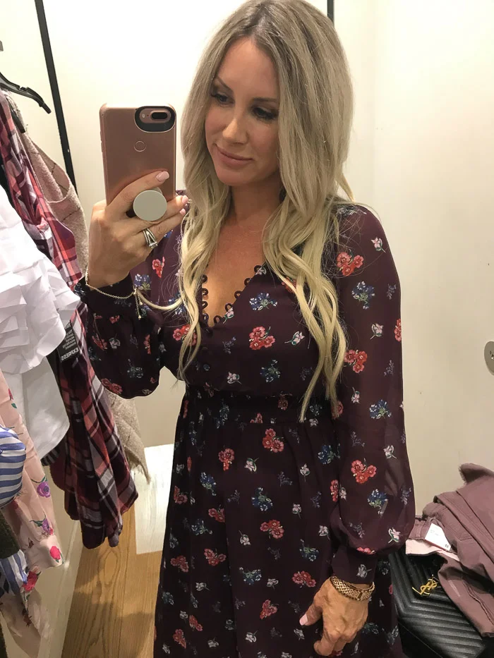 Live Love Blank Try On session Series With Express Clothing Fall Styles