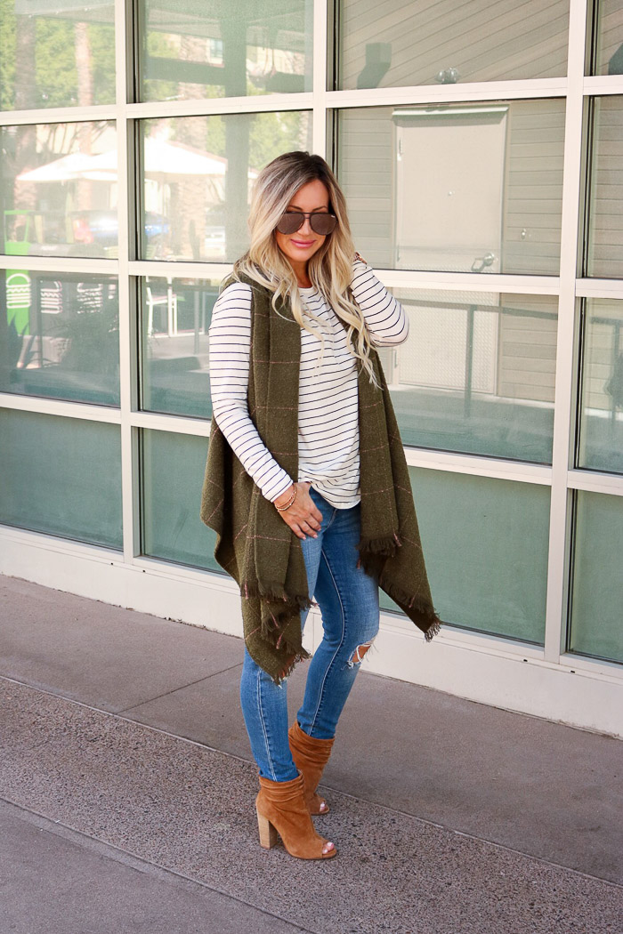 How To Wear This Oversized, Scarf/Wrap Accessory — Live Love Blank