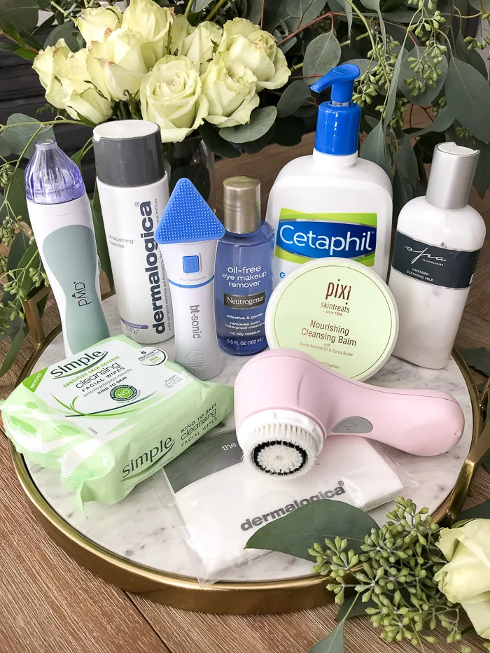 Nightly Skin Care Routine: Favorite Cleansers and Cleansing Brush for Sensitive Skin