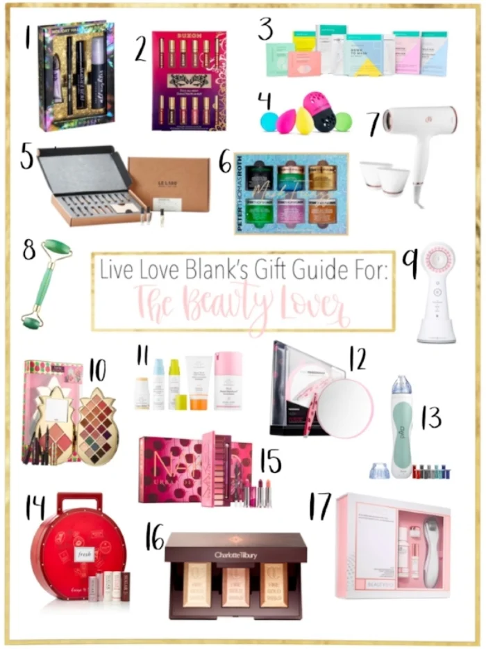 Liveloveblank.com Live Love Blank Fashion, Beauty and Lifestyle Blog, Gift Guide For The Beauty Lover...Holiday 2018