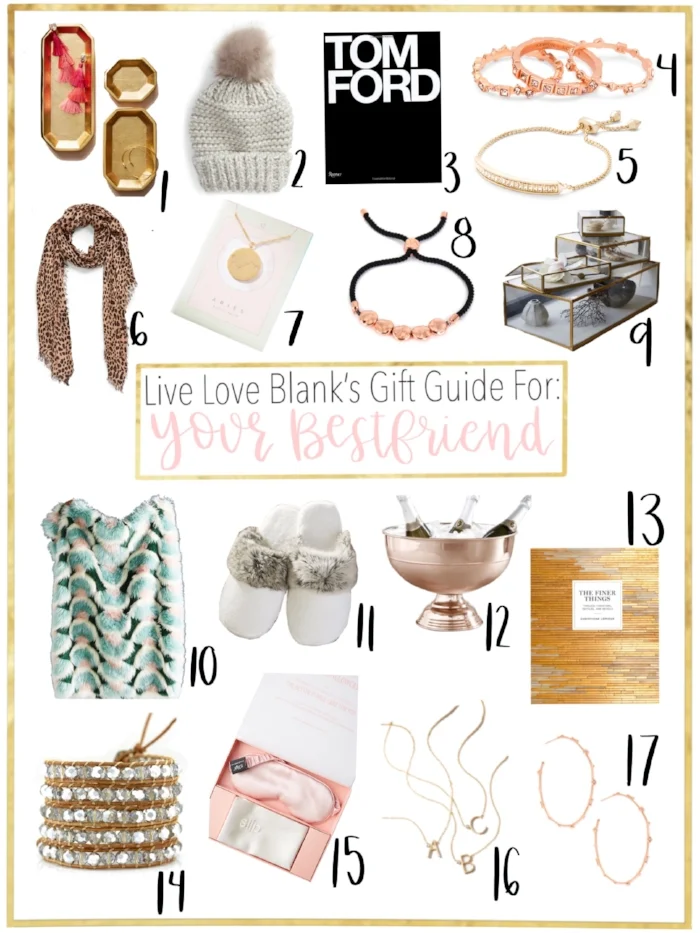Gift Guide For Your Bestie...Holiday 2018