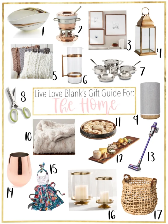 Gift Guide For The Home Lover, Entertainer, and Chef...Holiday 2018