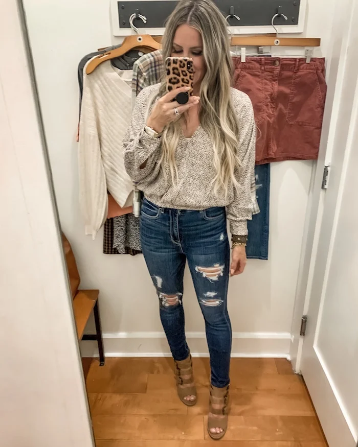 liveloveblank.com , An Afternoon At Desert Ridge Marketplace...Fav Picks From DSW and American Eagle, and lunch at Nekter...Such a Great Day, American Eagle Try On haul, phoenix Arizona blogger , style blog, fashion over 30 40, style blog mom blogge…