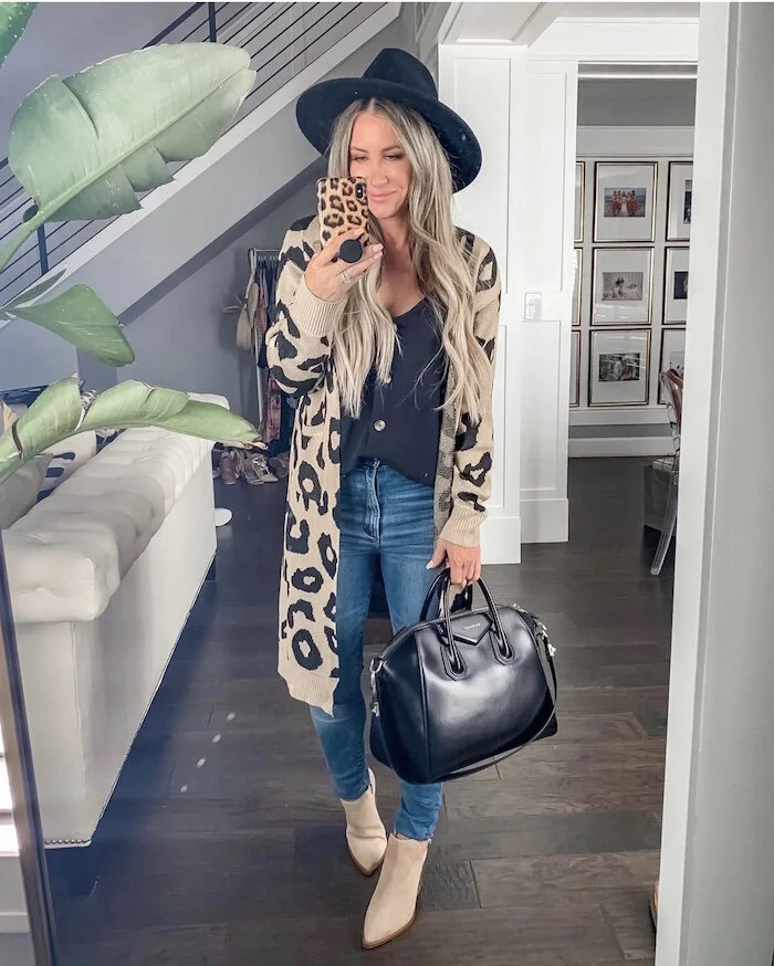 Fall Fashion outfit featured by top US fashion blog,  Live Love Blank