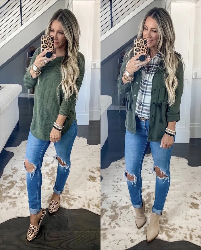 Fall Fashion outfit featured by top US fashion blog,  Live Love Blank