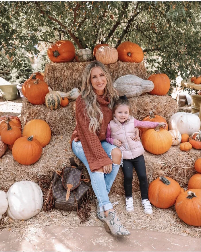 Fall Fashion look featured by top US fashion blog,  Live Love Blank