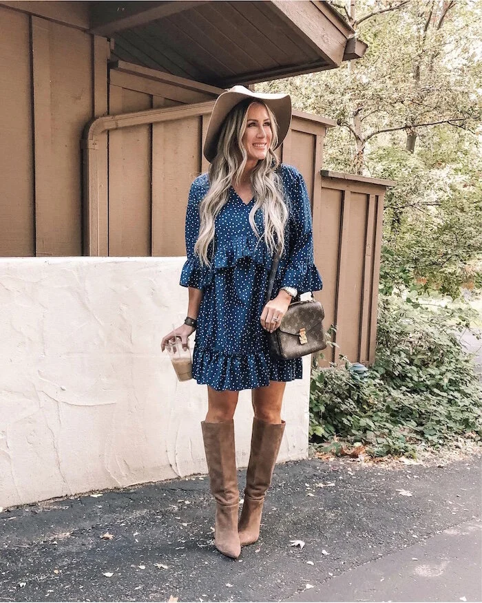 Fall Fashion look featured by top US fashion blog,  Live Love Blank