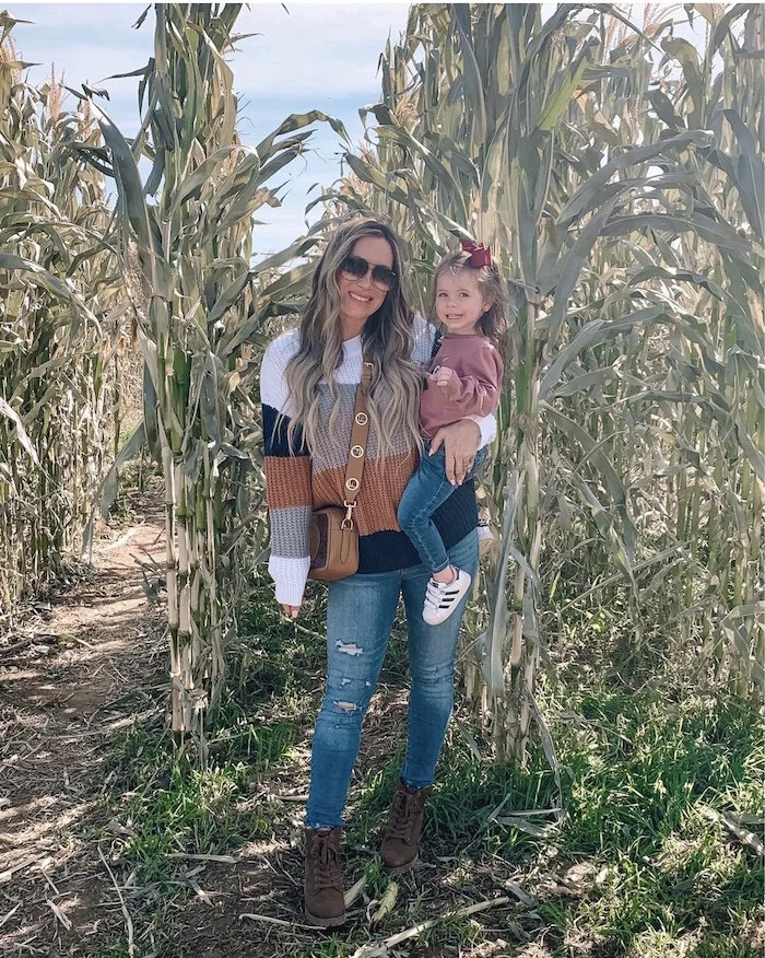 Fall Fashion look featured by top US fashion blog,  Live Love Blank